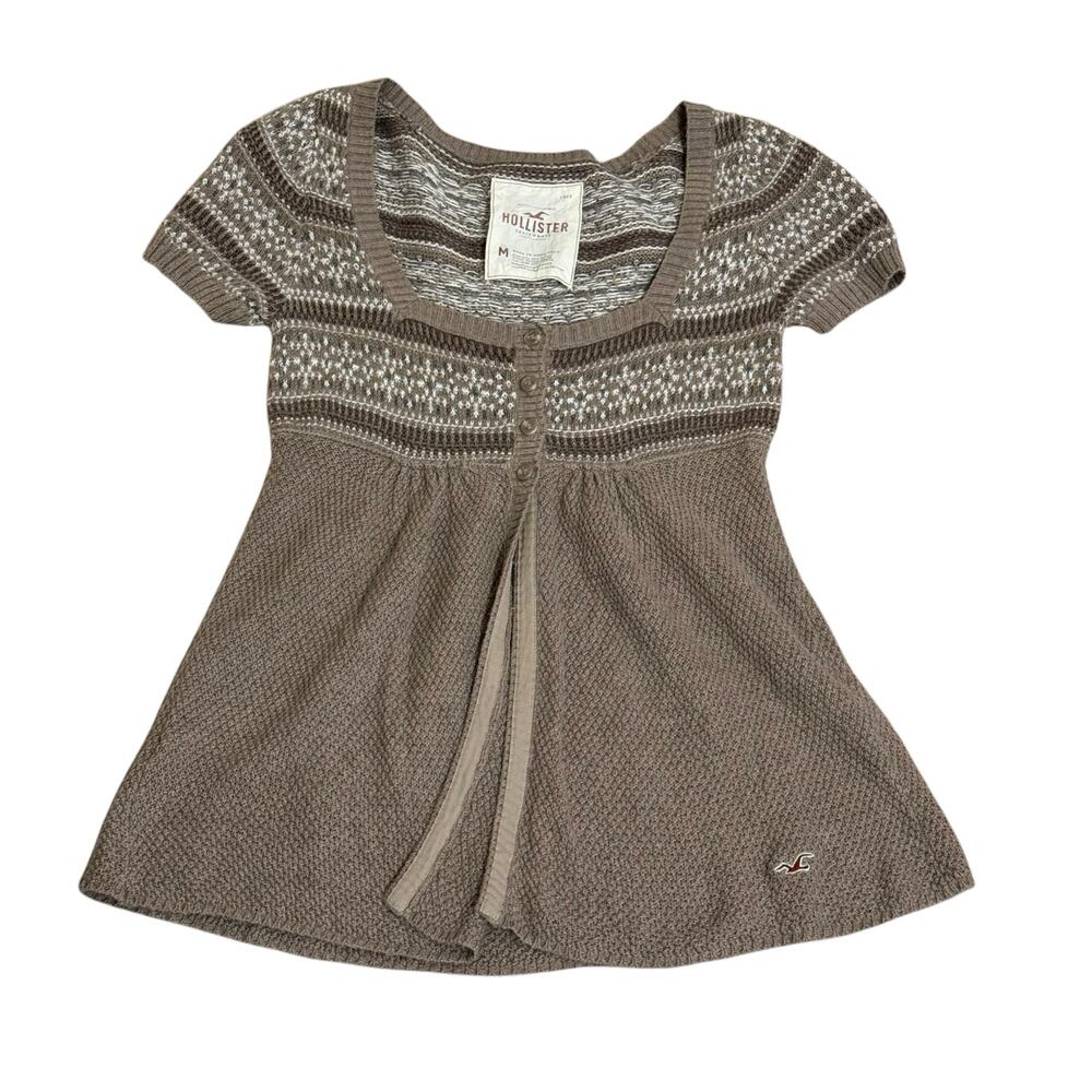 Coquette fairy grunge hollister sweater top y2k
Fits like XS